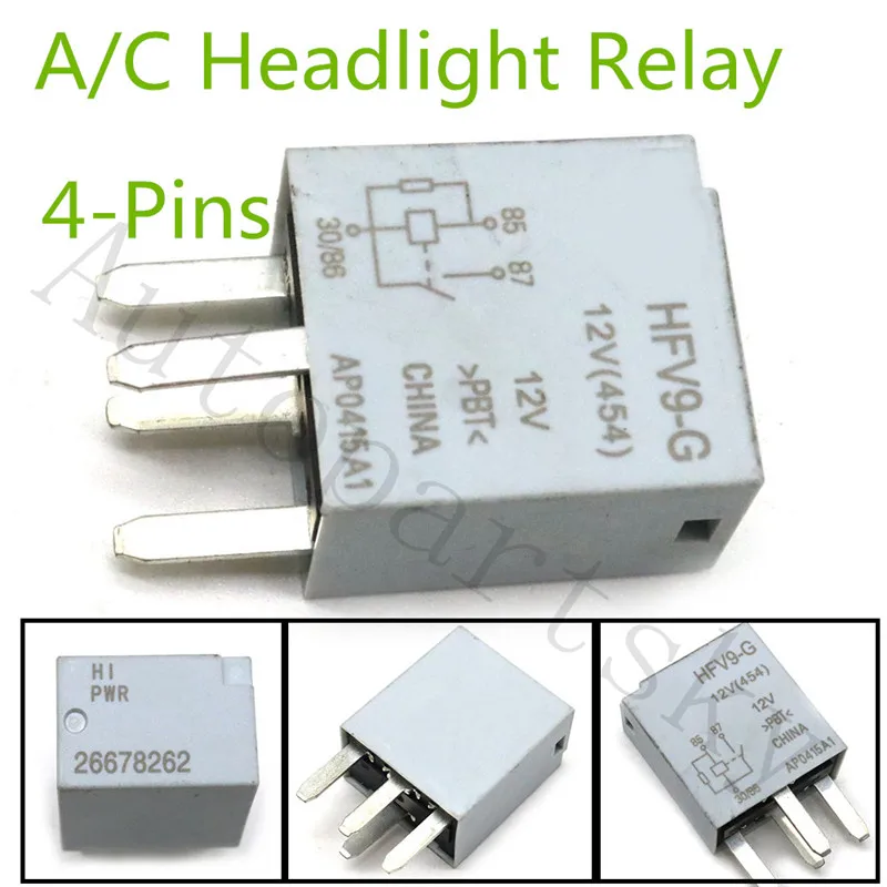 

A/C Headlight Relay 15016745 8150167450 32552A 26678262 for Buick Lacrosse for Chevrolet Trailblazer for GMC for Isuzu Ascender