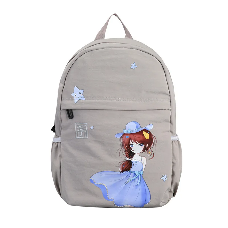 

MIWIND Women Backpack NYLON Leather Backpacks Softback Bags Brand Name Bag Casual Backpacks Girls Backpack LSJ085