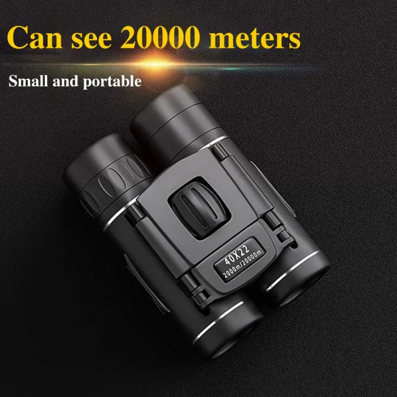 

Compact Zoom Binoculars Long Range 1000m Folding HD Powerful Mini Telescope FMC Optics Hunting Sports Camping