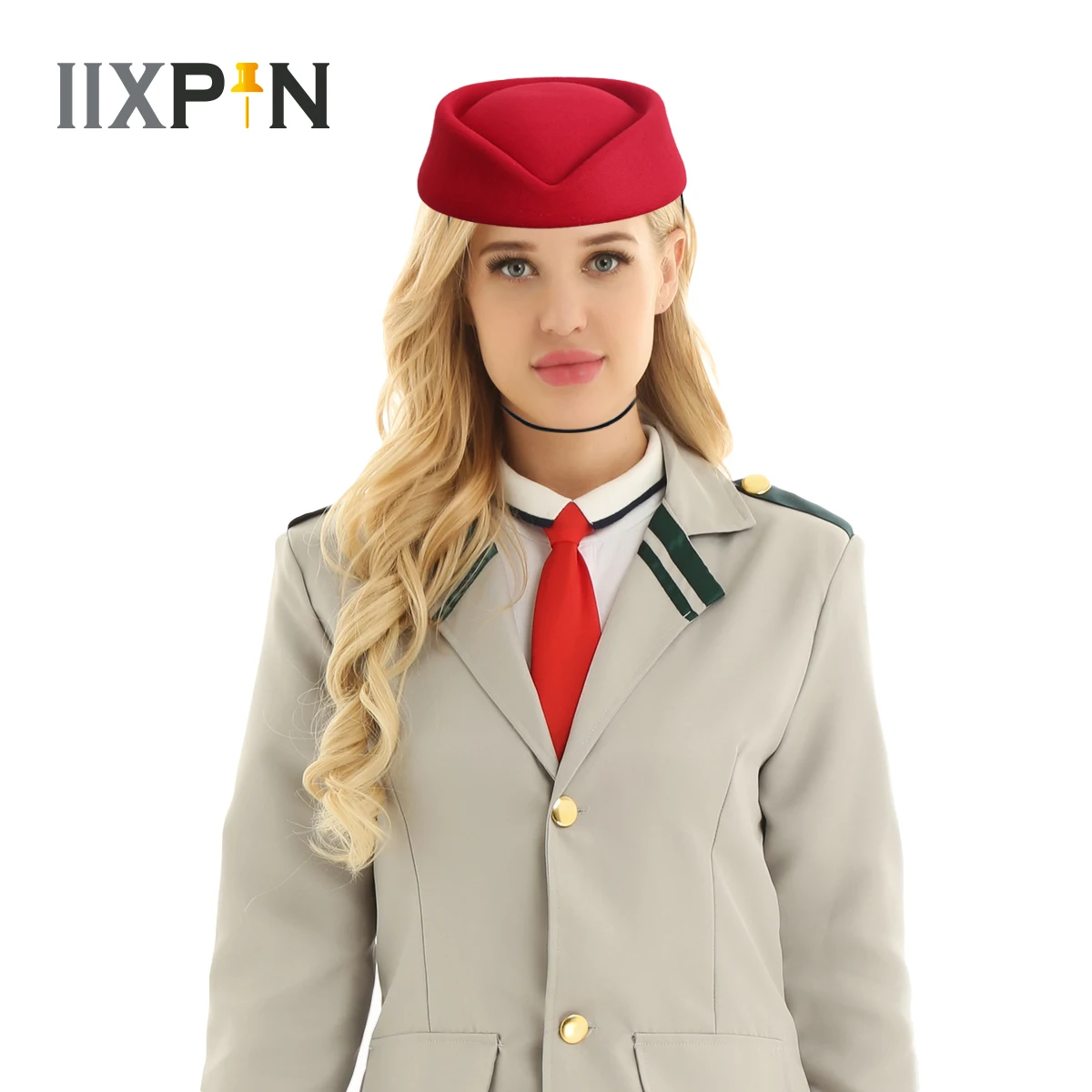 Sexy Women Imitation Wool Felt Cap 