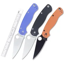 

2021NEW C81 Outdoor Tools Folding Knife Multifunctional Tactical Knife Outdoor Self-defense Knife G10 Handle Survival Wild