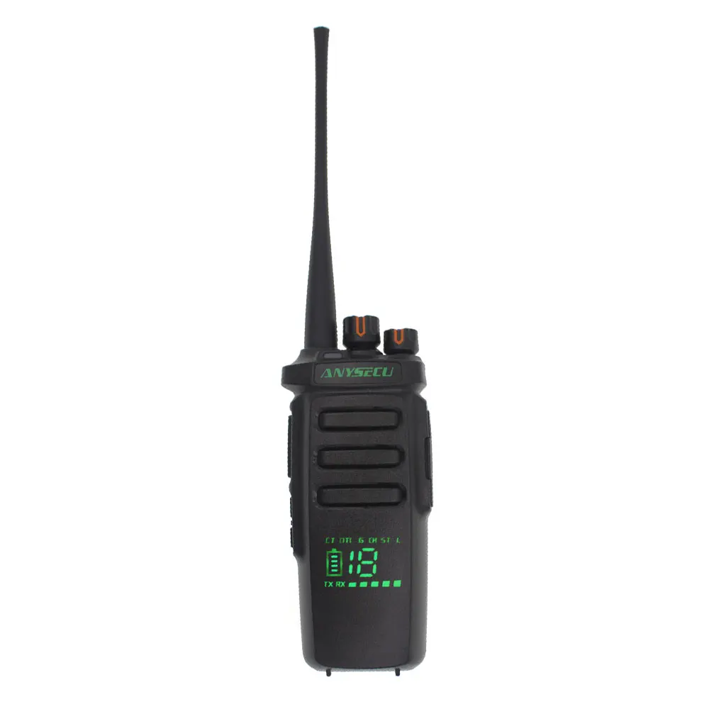 Высокая выходная мощность AC-215R радио активный экран обзора Walkie Talkie 400-480 МГц группа вызова Ham PTT радио скрытый экран UHF