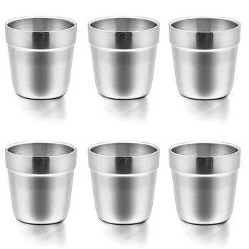

ABSS-Toddler Cup,6 Oz Children's Stainless Steel Insulated Cup Preschooler,Training and Transition,Double Wall and Shatterproof,