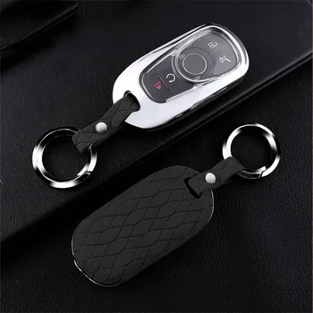 

For Buick Envision Encore Verano OPEL VAUXHALL Astra K J CorsaE Insignia Zafira C For Chevrolet Cruze Faux Flip fur Car key case