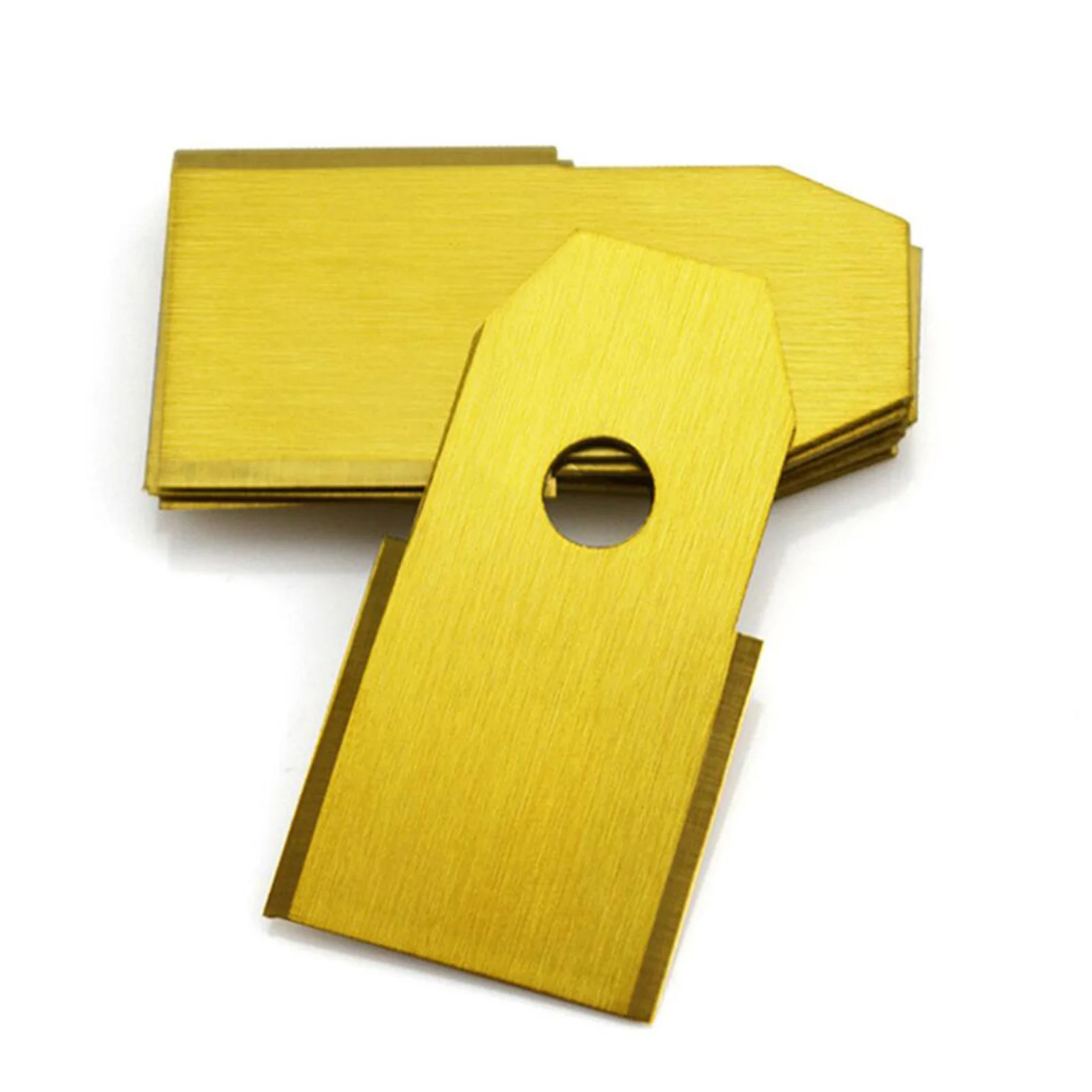 30 Pack Robotic Mower Blades 0.6mm With Screws Replacement Blade Anti-rust Durable Mower Cutter Automower