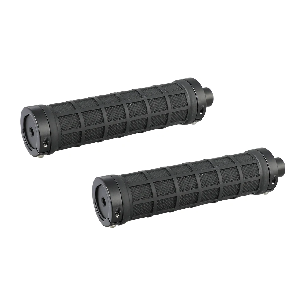 

Kayulin Rubber Hand Grip With 15mm Rod & 1/4"-20 Mounting Points For DSLR Camera Shoulder Mount Rig (Black Fixing Ring)