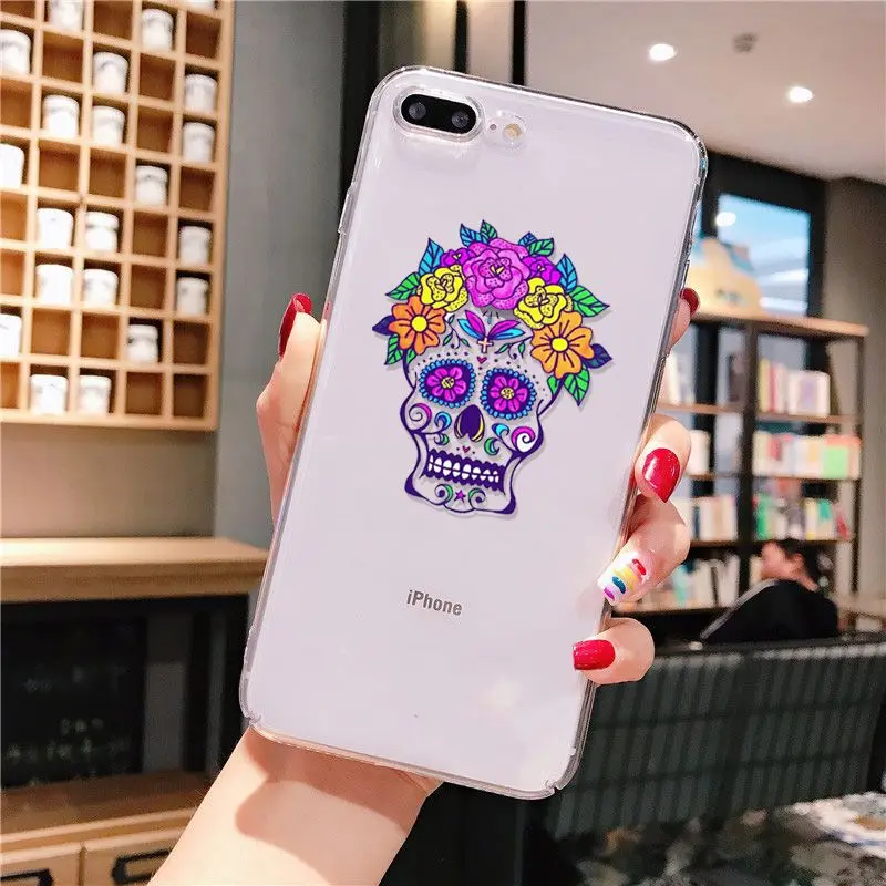 Mexican Skull Girl tattooed Art 
