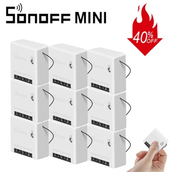 

5/1Pcs Sonoff MINI Smart Panel DIY Smart Home Switch Alexa Compatible Google Home Home Automation Wifi Switch Sonoff DIY Switch