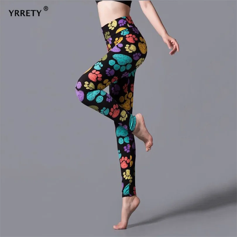 YRRETY Leggings Leopard Women Leopard Print Leggings Spring And Autumn High Elasticity Pant Leggins High Waist Elastic Legging