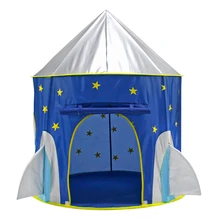 Tente de vaisseau spatial pour enfants, tente de yourte de l'espace, maison de jeu de fusée