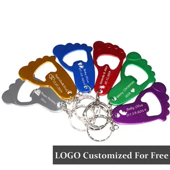 

Foot shaped aluminum beer opener portable keychain Ankle Key Opener Creative Gift Kitchen Gadget Tools Personalized Bar Tool