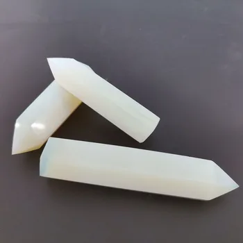 

Natural Opalite Crystal Point Healing Wand Stone Mineral Crystal Home Decoration Stone Study Room Decoration