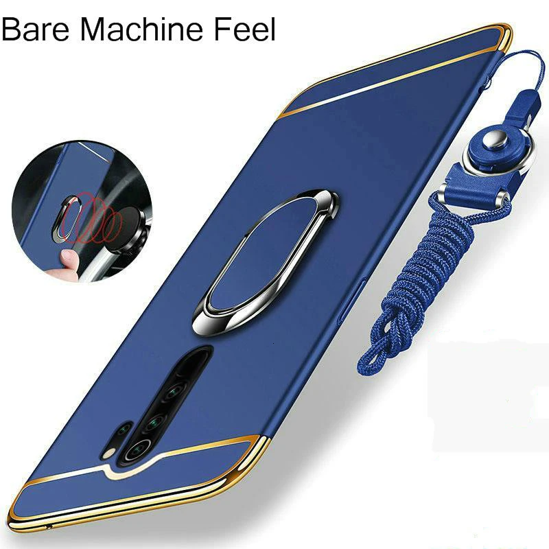 

For Xiaomi Redmi Note 8 Ring Case Shockproof full PC Bumper Back Cover for Redmi Note 8 6 5 7 Pro Case Funda magnet car holder