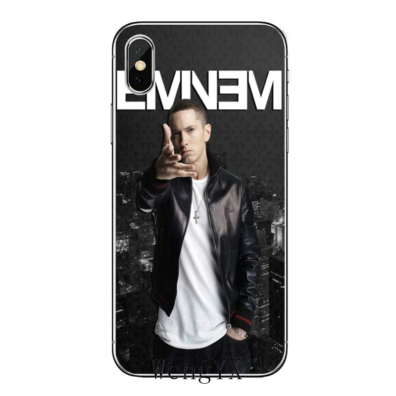 Rapper Eminem Rap Trong Suốt Mềm Ốp Lưng Điện Thoại Huawei P30 P20 Pro P10 P9 P8 Lite Y5 Y6 Y7 Y9 P Smart Plus 2018 2019 huawei silicone case Cases For Huawei