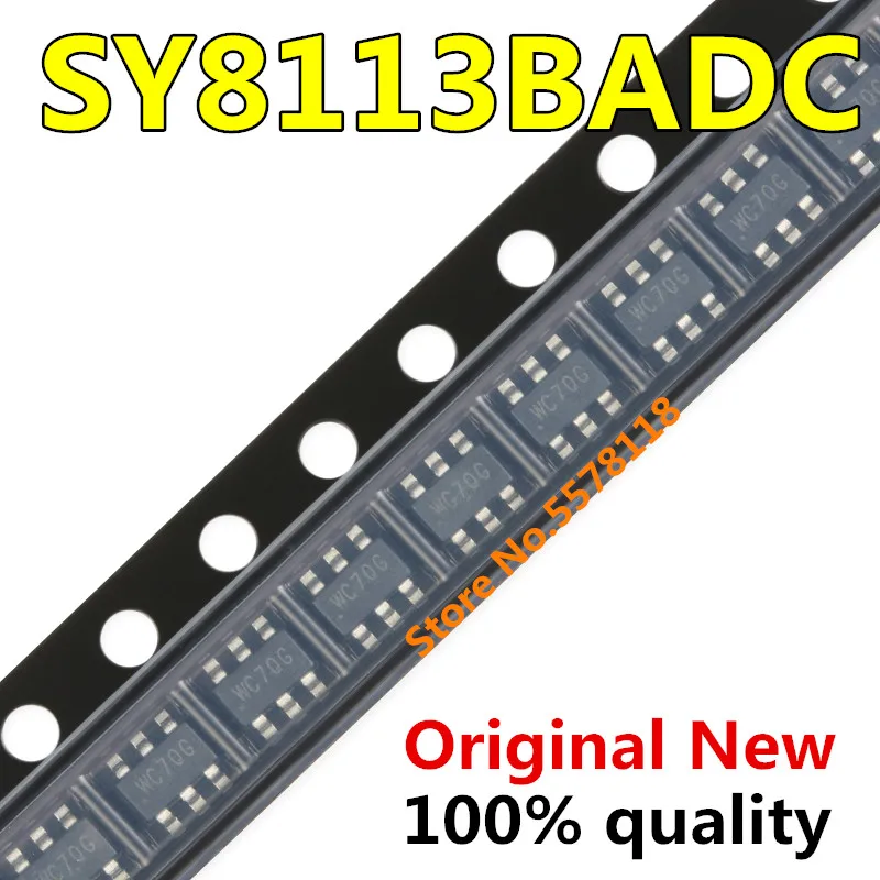 5 шт.-10 шт. SY8113BADC SY8113B SY8113 (WC70G WC4FZ ВК...) sop23-6 Чипсет | Электронные компоненты и