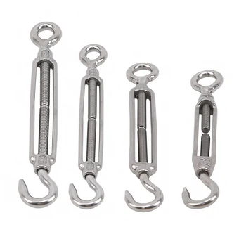 

Bolt M4 M5 M6 M8 Stainless Steel Turnbuckle Rigging Screw Closed Body Jaw Turnbuckle For Boat Yacht Tool