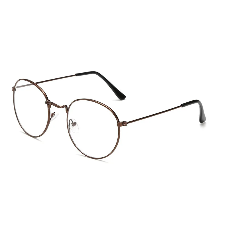 

Thin Frame Metal Reading Glasses Flat Mirror Hyperopia Glasses For The ElderlyModern EleganceSimple Fashion Full Frame Unisex