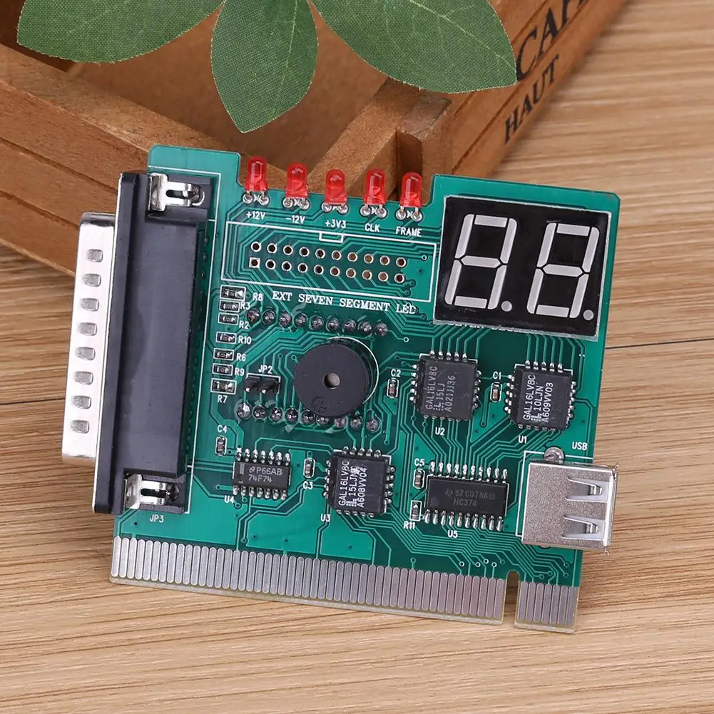 Analizador de diagnóstico de placa base, tarjeta de poste para ordenador portátil, 1 unidad, USB, PCI, pc