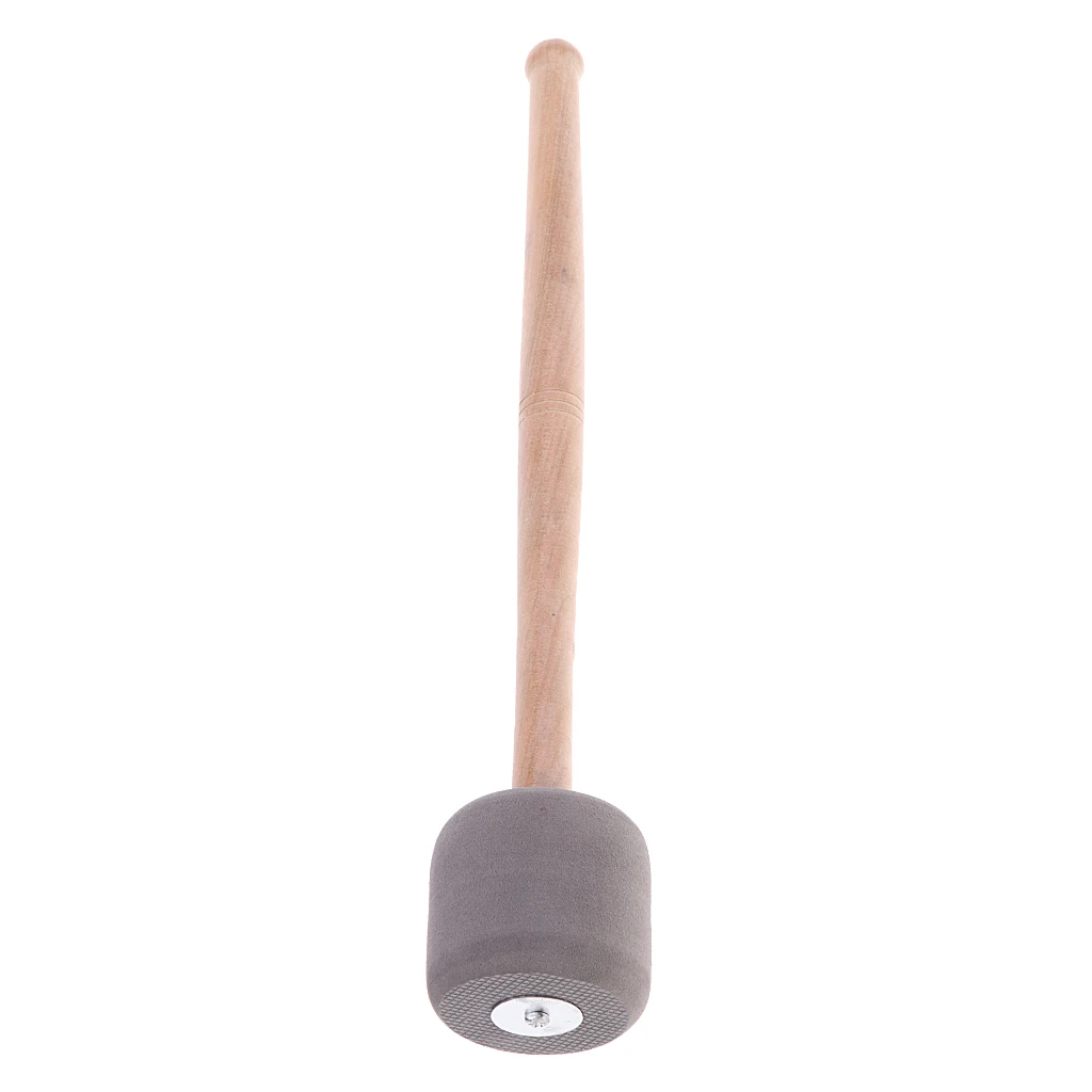 Bass Drum Mallet Stick Foam Mallet Percussion with Wood Handle for Drummer Bands Musical Playing Parts