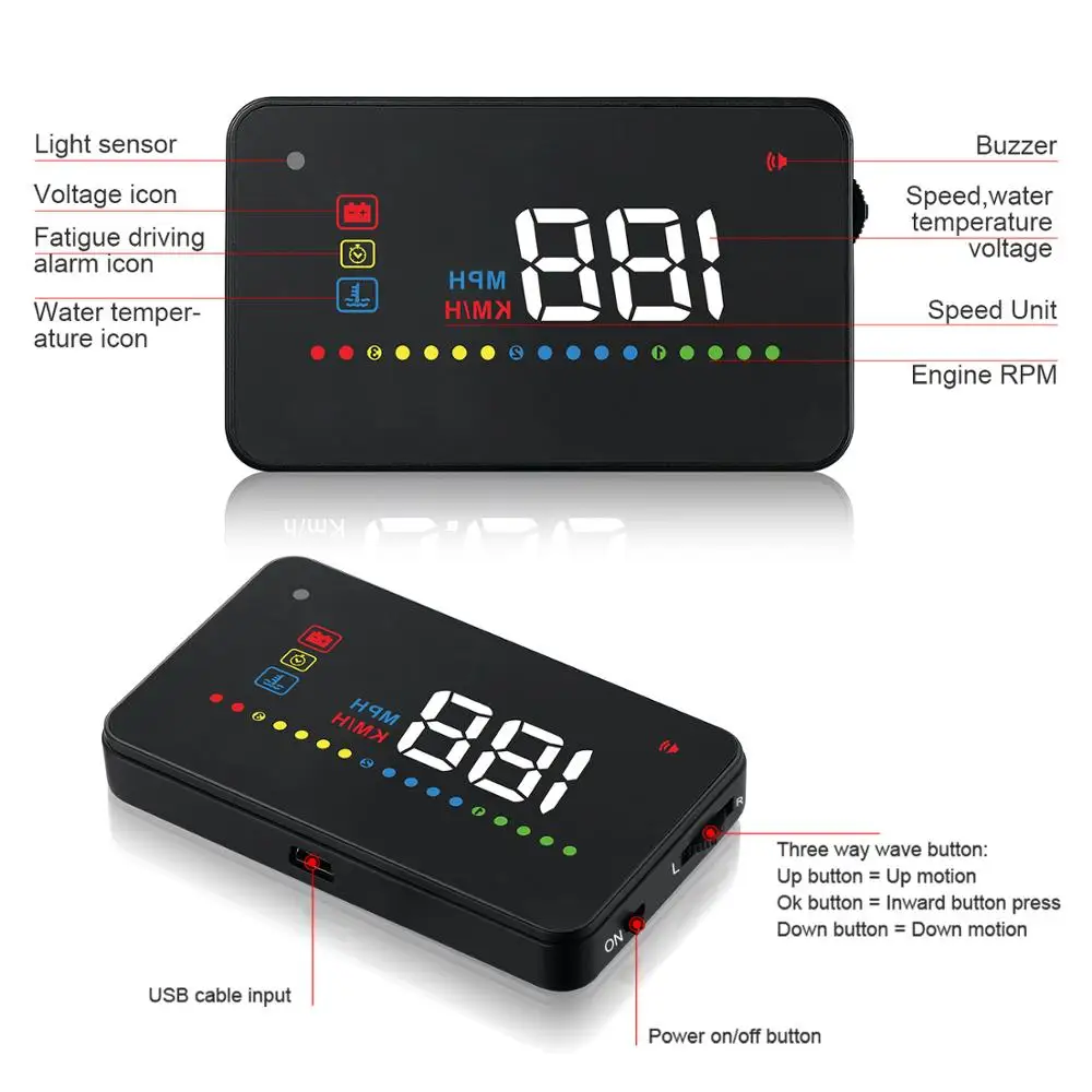   ÷ HUD ÷ A200 ڵ OBD OBD2   ÷ A200 ڵ   ӵ ڵ ӵ  溸,   ÷ HUD ÷ A200