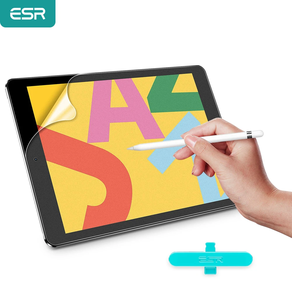 Защитная пленка ESR для iPad Pro 12 9 11 10 5 7 дюйма 2018 2020 Mini 5/4 7/6 Air 3/2/1|Защитные экраны