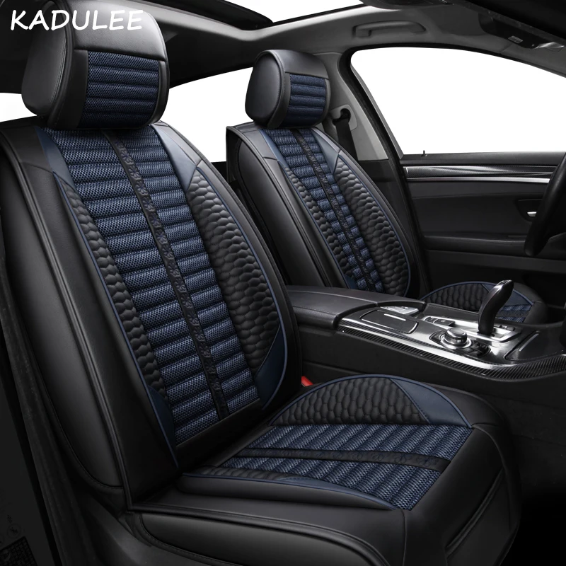Автомобильные чехлы KADULEE на сиденья для volkswagen vw jetta mk5 6 mk6 touareg 2010 2009 2008 2007