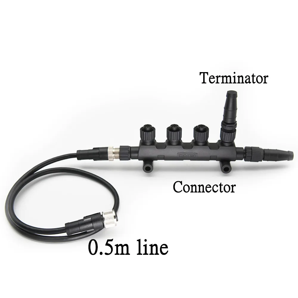 Black NMEA 2000 Converter Terminator Male & Female #010-11081-00 Nmea2000 Resistance Terminating Resistor Male #010-11080-00 6