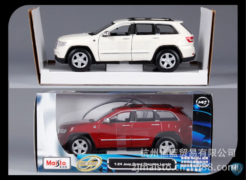 1-24 завод Maisto 2011 Grand Cherokee модель сплава Модель автомобиля