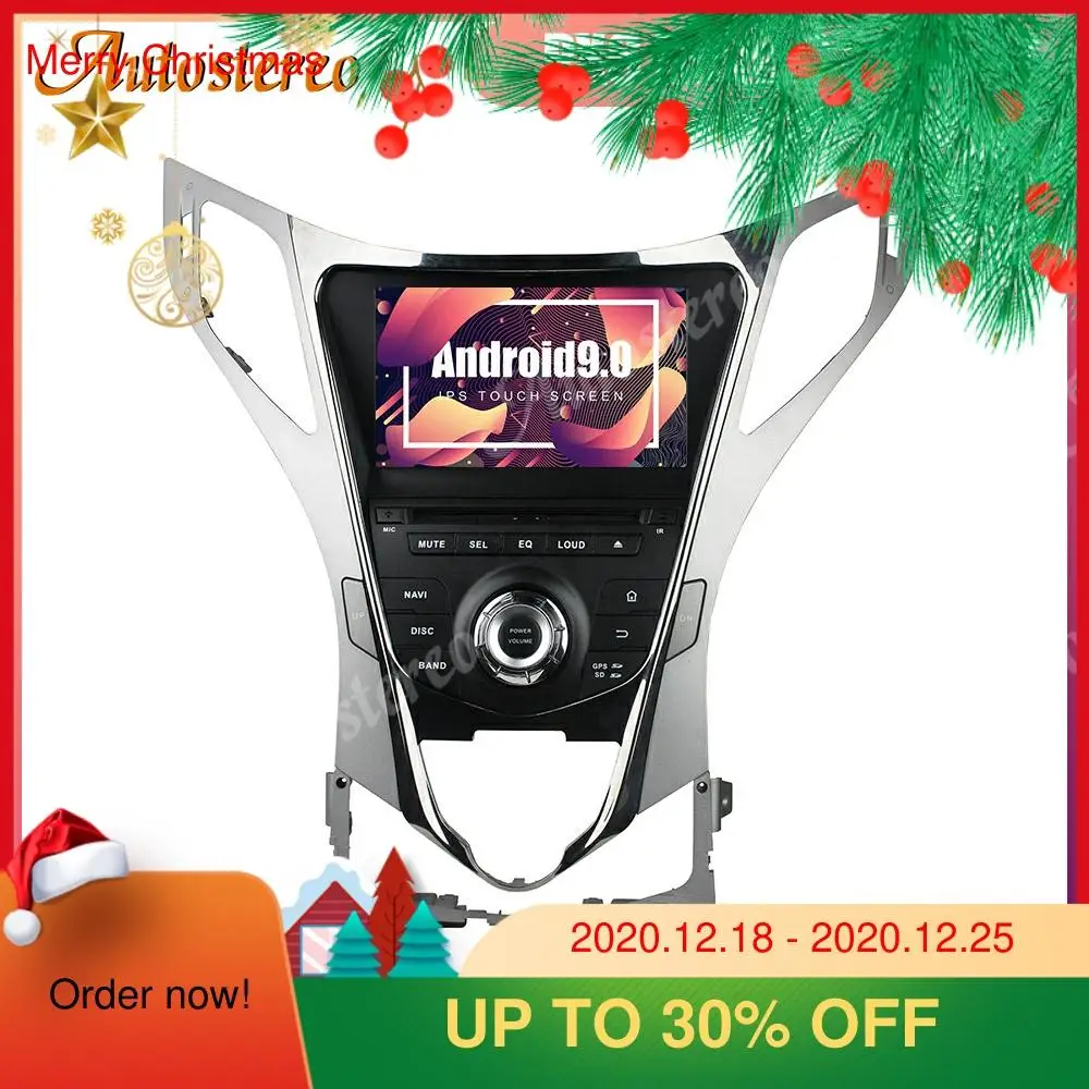 DSP Android 10 64G автомобильный DVD плеер GPS навигация для Hyundai AZERA Grandeur i55 2011 +