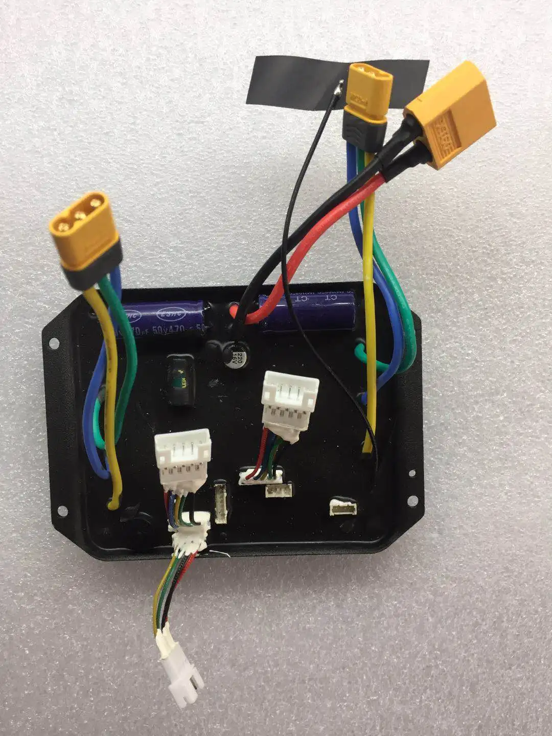 Controlador de llenado de pegamento sellado para patinete eléctrico de cuatro ruedas, Control remoto, Motor de regulación de velocidad electrónica, cubo de rueda de Doble accionamiento|Enrollador de cable| - AliExpress