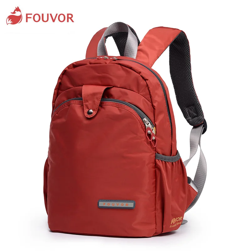 Fouvor 2023 Summer Oxford Computer Backpack for Women Large Outdoor Zipper Travel Bags Canvas School Bags 2587-11