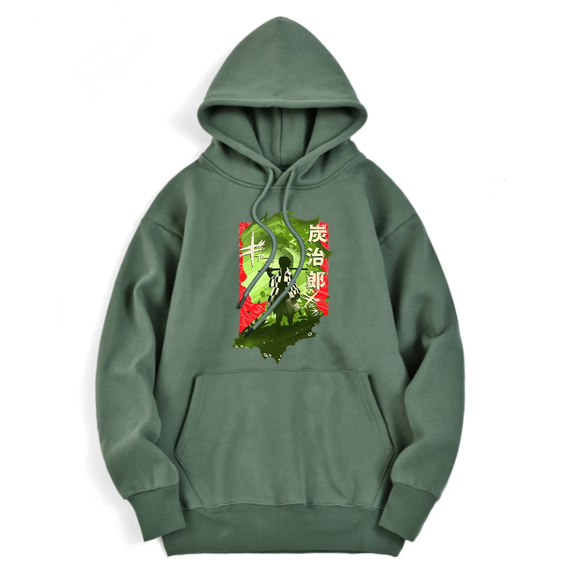 

Demon Slayer Print Streetwear Man's Sweatshirts Hooded Autumn 2020 Tracksuit New Arrival Clothing Full Sleeve Hoodies Breathable