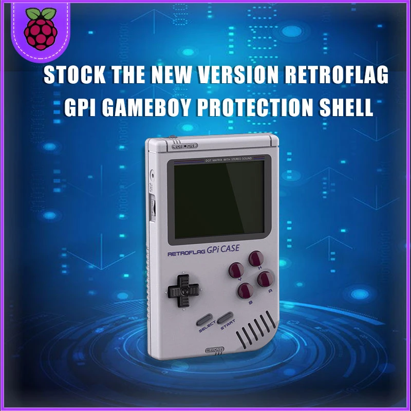 Original Retroflag Gpi Case Gameboy For Raspberry Pi Zero W With Safe Shutdown Demo Board Accessories Aliexpress