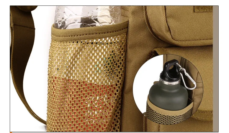 Протектор Плюс Molle сумка на плечо для чайника, тактическая армейская сумка через плечо, наружная Спортивная дорожная сумка, водонепроницаемая военная нагрудная сумка