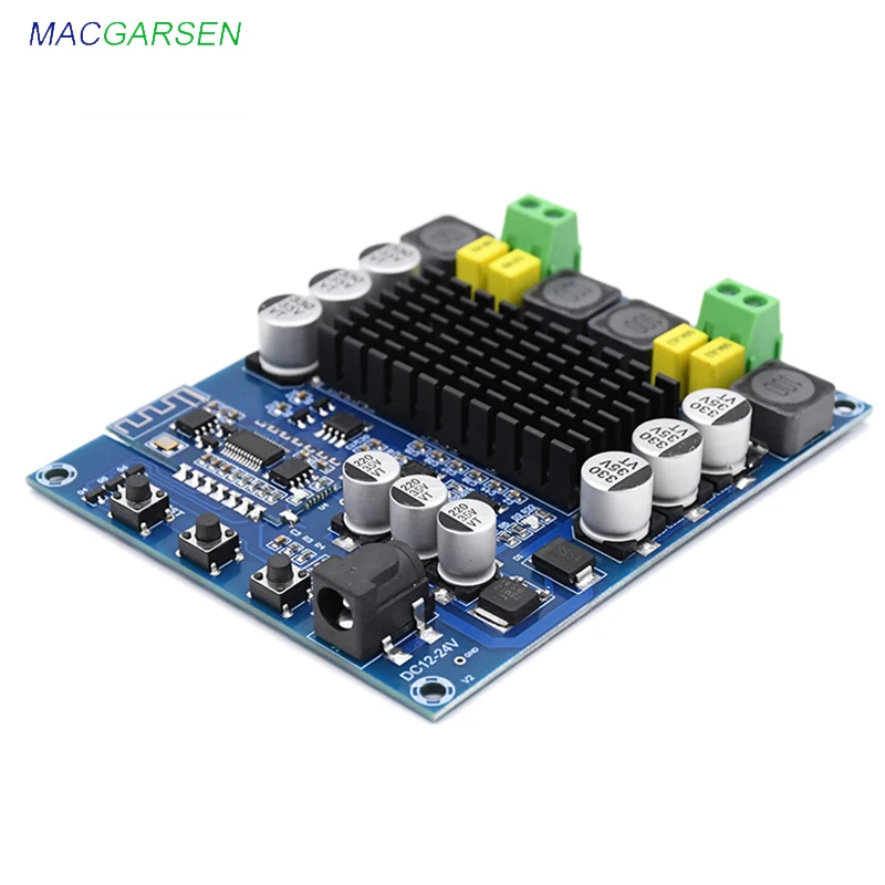 

TPA3116D2 Audio Sound 2.0 Amplifier Board Mini Preamp 5332 12V Power Stereo Digital Amplifiers for car Speaker Class D 2x50W Amp