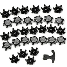 

Golf Shoe Spikes Replace Clamp Cleat Screw-In Removal Tools Fast Twist Shoe Spikes Replacement Set Golf Training Aids