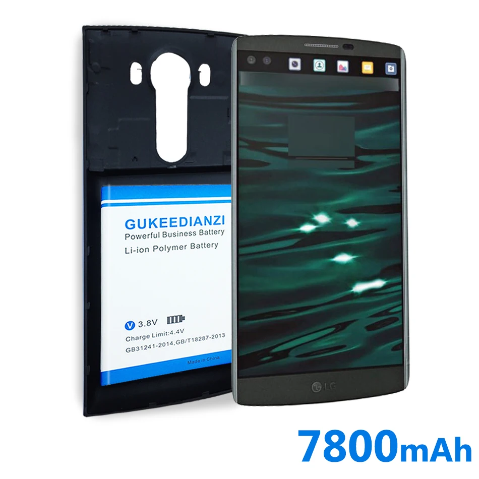 7800 мАч аккумулятор большой емкости для LG V10 H961N F600 H900 H901 VS990 H968 мобильный телефон
