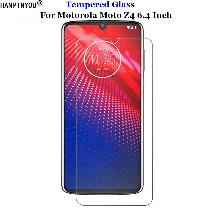 Для Motorola Moto Z4 закаленное стекло 9H 2.5D Премиум Защитная пленка для экрана телефона 6
