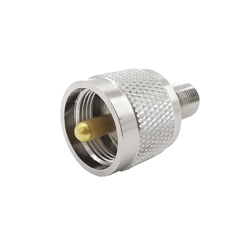 UHF PL-259 PL259 штекер для F Женский Разъем RF коаксиальный разъем с адаптером для ТВ антенны, RG6 кабель, Wi-Fi радио RG-6 кабель