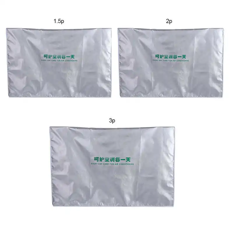 Air Conditioning Outdoor Air Conditioner Cover Anti Dust Anti Snow Waterproof Sunproof for Home