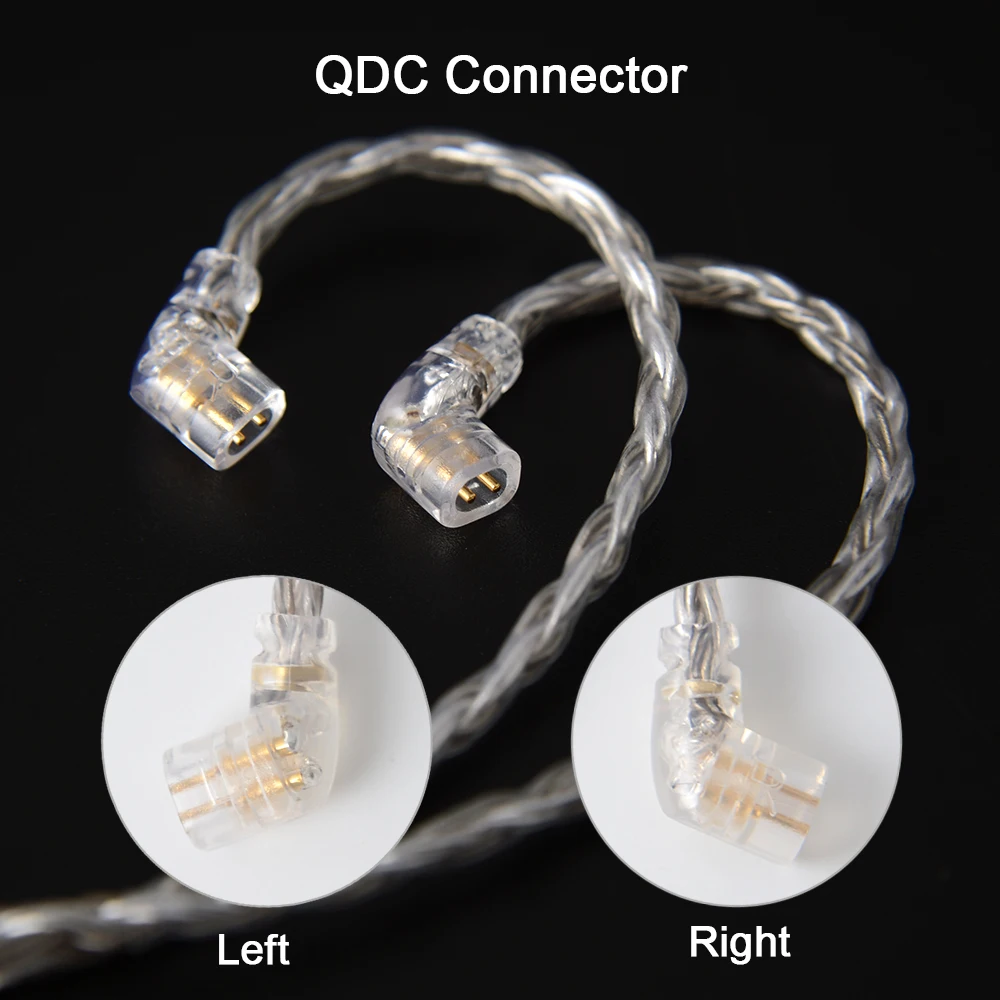 NICEHCK C16-4 16 Core посеребренный кабель 3,5/2,5/4,4 мм разъем MMCX/2Pin/QDC/NX7 булавки для QDC C12 ZSX V90 TFZ NX7 Pro/DB3/F3/BL-03