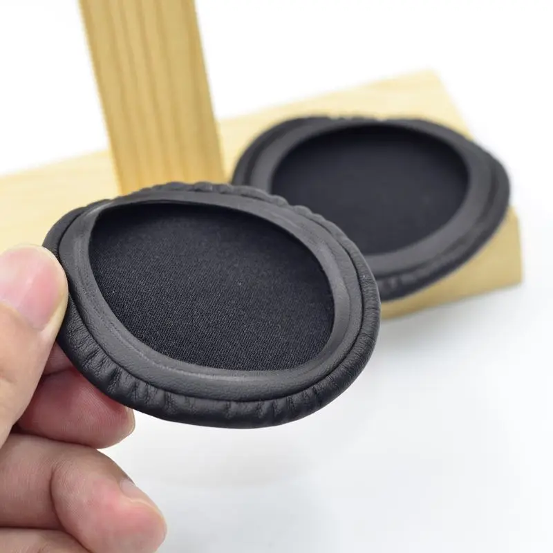 1Pair Leather Ear Pads Ear Cushion Cover Earpads for PLANTRONICS