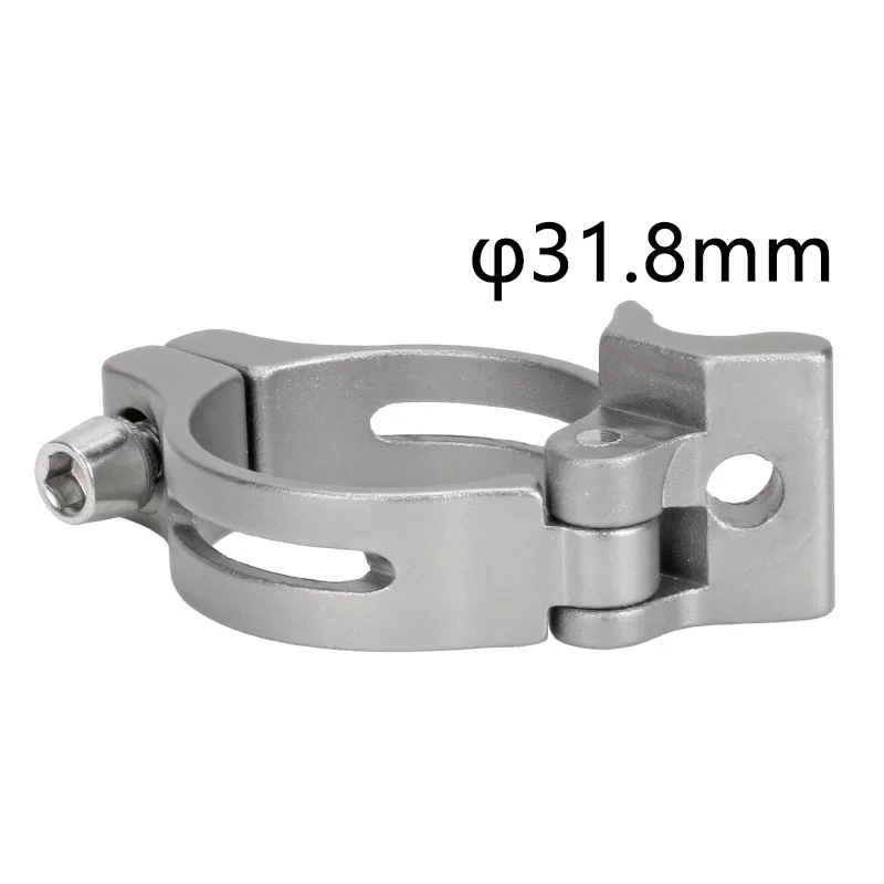 Clip Front Derailleur Adapter Ring Lock Tool Road Bike Clamp Claw Aluminum alloy
