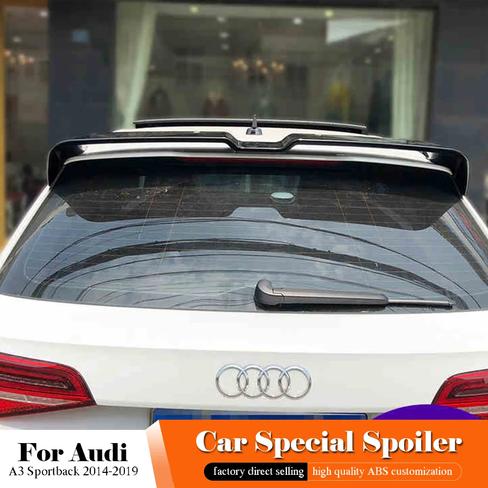 AITWATT для Audi A3 Sportback 2014 2015 2016 2017 2018 2019 задний спойлер из углеродного волокна