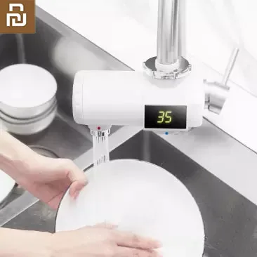 Новый смеситель Youpin Xiaoda instant белый удобная установка мгновенная печать 5 степеней