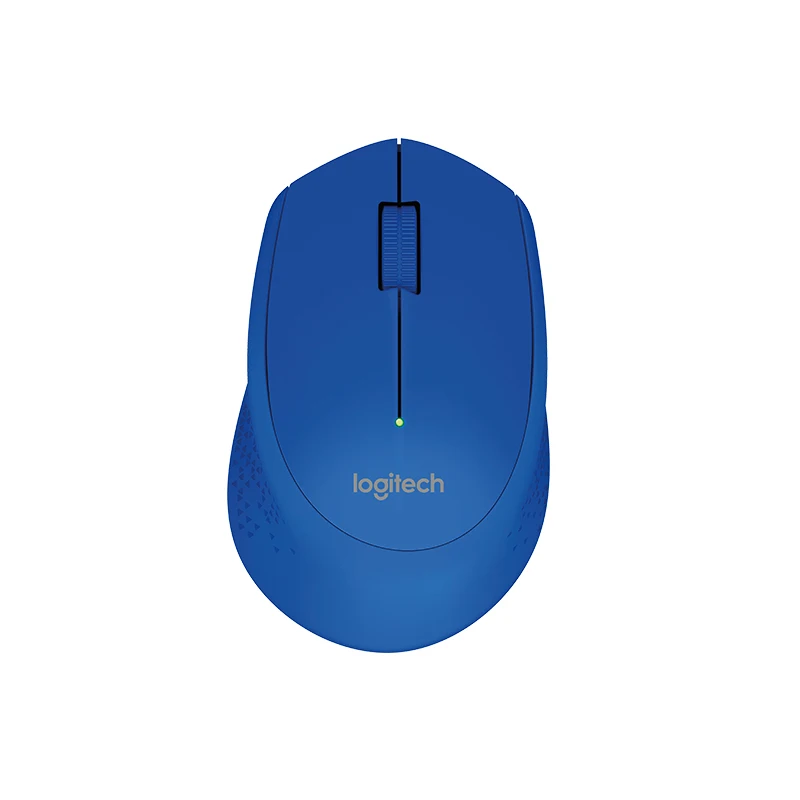 Беспроводная мышь logitech USB M280 1000 dpi 2,4 ГГц, беспроводная компьютерная мышь, беспроводная оптическая мышь для ноутбука - Цвет: Blue