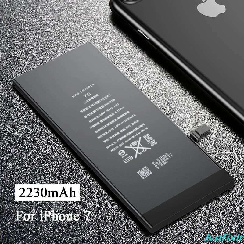 Аккумулятор высокой емкости 2230 мАч для Apple iphone 7 7G аккумулятор с ремонтными