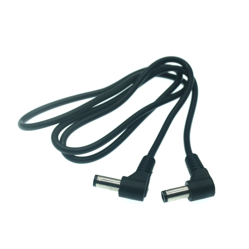 DC Power Adapter Kit 8pcs 5.5 x 2.1mm Right Angle