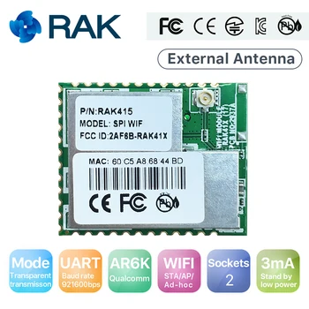 

UART Wifi Module Dual Sockets Industrial Integrated IoT Wireless Module Serial TCP UDP WiFi Transceiver Module ,STA/AP Mode Q126