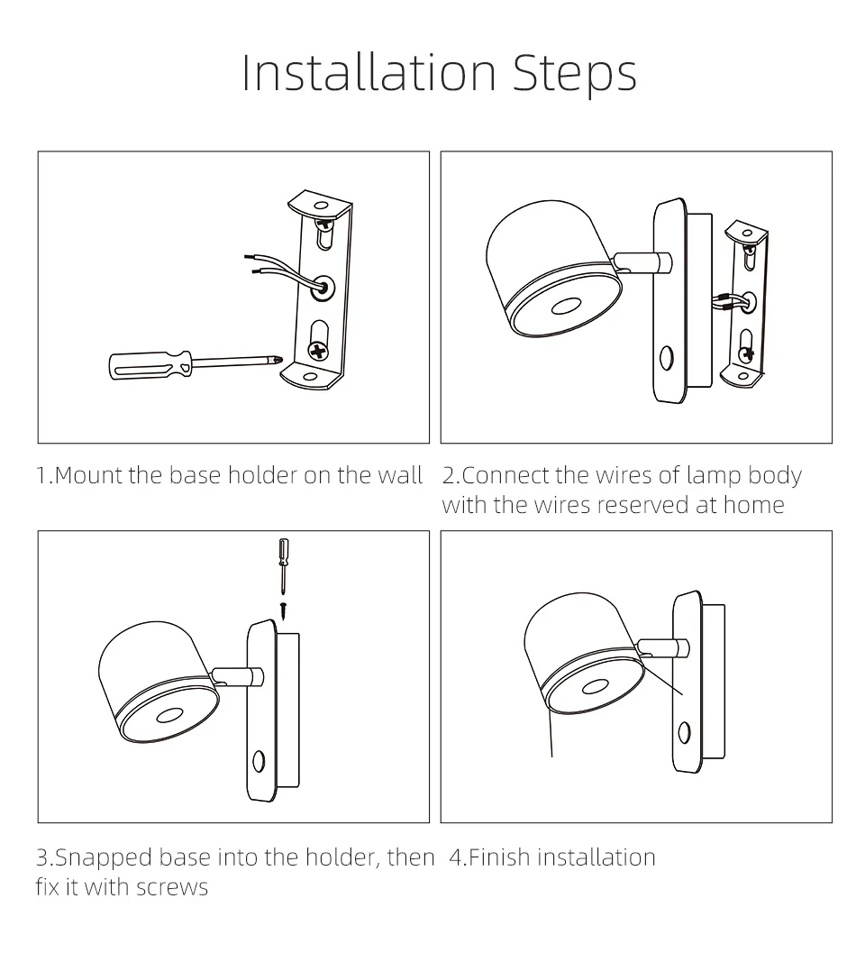 escurecimento interruptor luz parede
